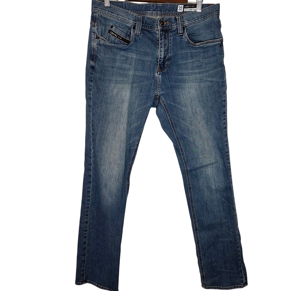 Empyre Sledgehammer Jeans Mens 32x32 Blue Regular Straight Leg